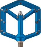 Spank Spike Pedals - Platform, Aluminum, 9/16", Blue