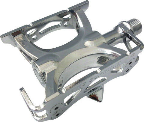 MKS Supreme Keirin Track Pedals - Aluminum, 9/16