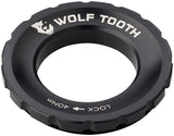 Wolf Tooth CenterLock Rotor Lockring - External Splined, Black