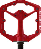 Crank Brothers Stamp 7 Pedals - Platform, Aluminum, 9/16", Red, Small