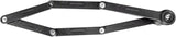 Kryptonite Keeper 510 Folding Lock: Black, 100cm, 3mm
