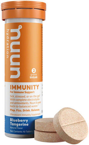 Nuun Immunity Hydration Tablets: Blueberry Tangerine, Box of 8