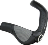 Ergon GP5 Grips - Black/Gray, Lock-On, Small