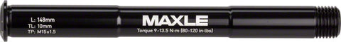 RockShox Maxle Stealth Front Thru Axle - 15x100, 148mm Length, Standard/SID SL/SID 35mm (NotCompatible with RS- 1), Black