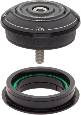 Cane Creek 10 Series Complete Headset, ZS44/28.6mm Upper with Short Top Cover and ZS44/30.0mm Lower, Black