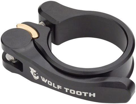 Wolf Tooth Components Quick Release Seatpost Clamp - 29.8mm, Black