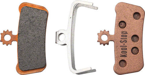 Kool-Stop Disc Brake Pad for Avid/SRAM - Sintered, Copper Plated Backplate, Fits SRAM Guide, Avid XO/Elixir Trail
