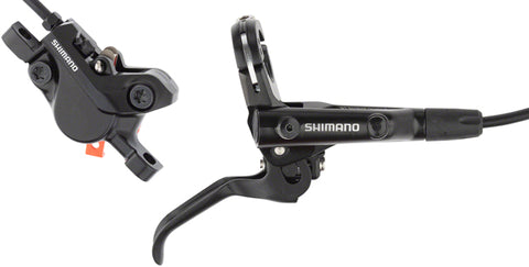 Shimano BR-MT500 Disc Brake and BL-MT501 Lever - Rear, Hydraulic, 2-Piston, Post Mount, Black