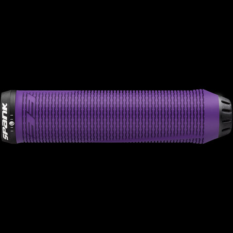 Spank Spike 33 Grips - 33mm Diameter, Purple