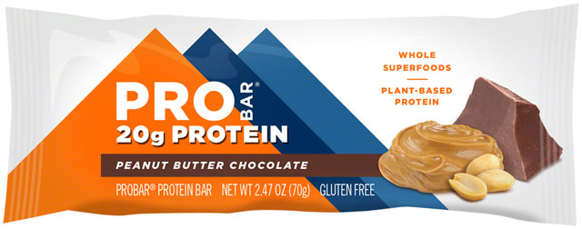 ProBar Protein Bar - Peanut Butter Chocolate, Box of 12