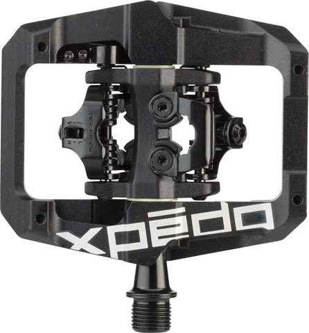 Xpedo GFX Pedals - Dual Sided Clipless with Platform, Aluminum, 9/16