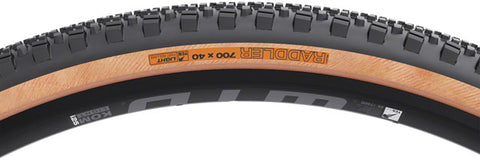 WTB Raddler Tire - 700 x 40, TCS Tubeless, Folding, Black/Tan, Light, Fast Rolling