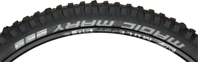 Schwalbe Magic Mary Tire - 29 x 2.6, Tubeless, Folding, Black, Evolution, Super Gravity, Addix Soft