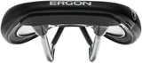 Ergon SM Saddle - Chromoly, Black, Women's, Small/Medium