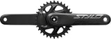 TruVativ STYLO Carbon Eagle Fat Bike Crankset - 175mm, 12-Speed, 30t, Direct Mount, DUB Spindle Interface, For 190mm Rear Spacing, Black