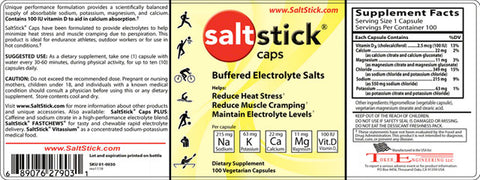 SaltStick Caps - 100 Capsule Bottle