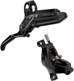 SRAM Code Silver Stealth Disc Brake and Lever - Front, Post Mount, 4-Piston, Aluminum Lever, SS Hardware, Black, C1