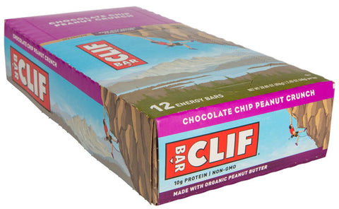 Clif Bar Original: Chocolate Chip Peanut Crunch Box of 12