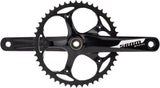 SRAM S-300 1.1 Courier Crankset - 165mm, Single Speed, 48t, 130 BCD, GXP Spindle Interface, Black