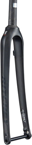 Ritchey WCS Carbon Cross Disc Fork - Tapered, 45mm Rake, 12mm Thru Axle, Flat Mount, 2020 Model, Matte Carbon