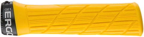 Ergon GE1 Evo Slim Grips - Yellow Mellow, Lock-On