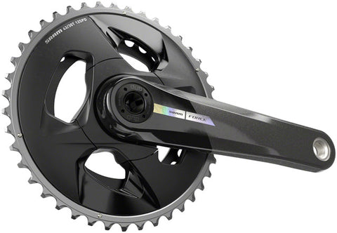 SRAM Force Wide Crankset - 167.5mm, 2x 12-Speed, 43/30t, 94 BCD, DUB Spindle Interface, Iridescent Gray, D2