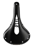Brooks Flyer Saddle - Steel, Carved Black