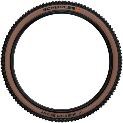 Schwalbe Hans Dampf Tire - 29 x 2.35, Tubeless, Folding, Black/Bronze, Evolution Line, Super Trail, Addix Soft