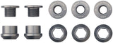 Wolf Tooth 1x Chainring Bolt Set - 6mm, Dual Hex Fittings, Set/5, Gun Metal