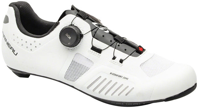 Garneau Carbon XZ Road Shoes - White, Men's, 46.5