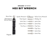 Wolf Tooth EnCase System Hex Bit Wrench Multi Tool