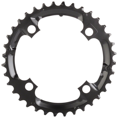 Shimano Deore M590 Chainring - 36t, 104 BCD, 4-Bolt, 9-Speed, Black