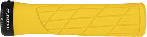 Ergon GA2 Grips - Yellow Mellow, Lock-On