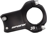 Spank Spike Race 2 Stem - 35mm, 31.8 Clamp, +/-0, 1 1/8", Aluminum, Black