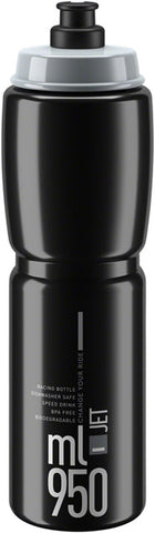 Elite SRL Jet Water Bottle - 950ml, Black/Gray