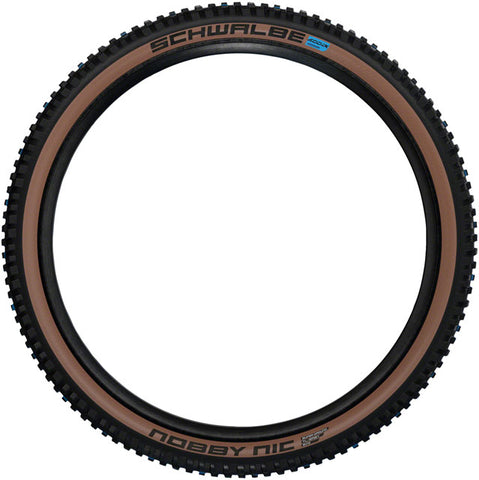 Schwalbe Nobby Nic Tire - 29 x 2.4, Tubeless, Folding, Black/Bronze, Evolution Line, Super Ground, Addix SpeedGrip