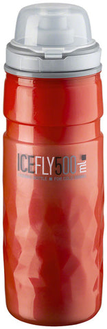 Elite SRL Ice Fly Insulated Water Bottle - 500ml, Red