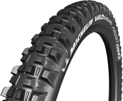 Michelin E-Wild Tire - 27.5 x 2.8, Tubeless, Folding, Gum-X, Black, Front, Ebike