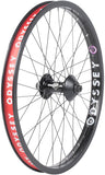 Odyssey Quadrant Front Wheel - 20", 3/8" x 100mm, Rim Brake, Black, Clincher
