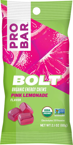 ProBar Bolt Chews: Pink Lemonade, Box of 12