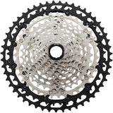 Shimano XT CS-M8100 Cassette - 12-Speed, 10-45t, Silver/Black, Micro Spline