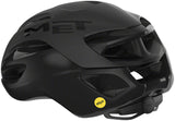 MET Rivale MIPS Helmet - Black, Matte/Glossy, Large