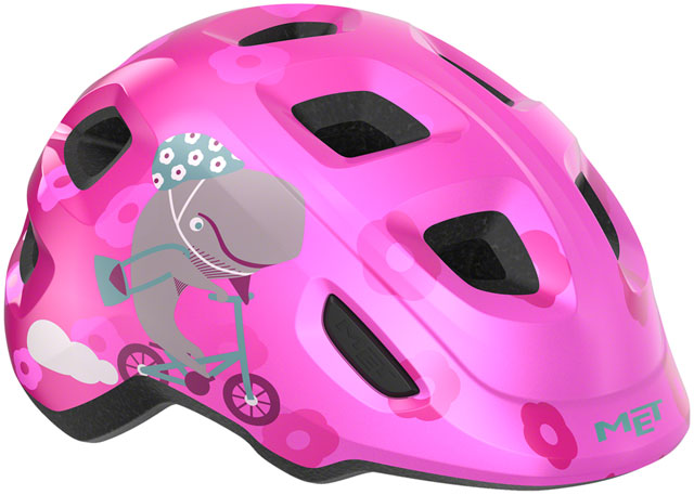 MET Helmets Hooray MIPS Child Helmet - Pink Whale, X-Small