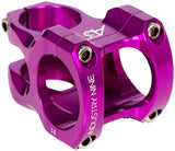 Industry Nine A318 Stem - 50mm, 31.8mm Clamp, +/-4.4, 1 1/8", Aluminum, Purple