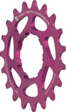 Wolf Tooth Single Speed Aluminum Cog: 19T, Compatible with 3/32" Chains, Purple
