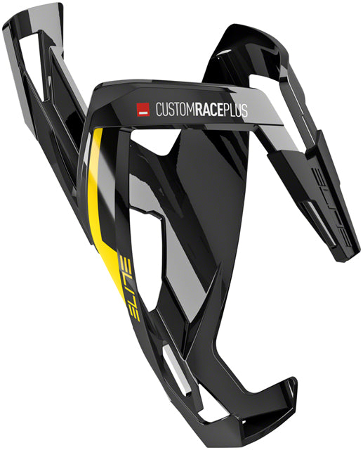 Elite SRL Custom Race Plus Water Bottle Cage - Glossy Black/Yellow