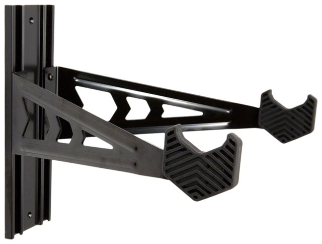 Feedback Sports Wall Rack Display Stand - 1-Bike, Wall Mounted, Black