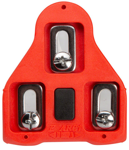 VP ARC 1 LOOK Delta Cleats, 9 Degree Red