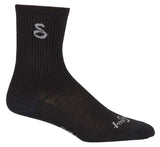 SockGuy Wool Tall Socks - 6 inch, Black, Small/Medium