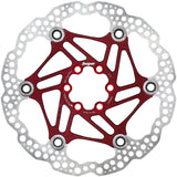 Hope Floating Disc Brake Rotor - 180mm, 6-Bolt, Red